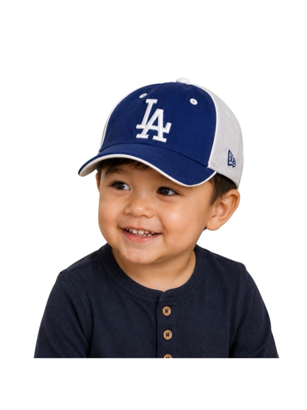 New Era Los Angeles Dodgers Toddler Baseball Cap Blue Gray Adjustable